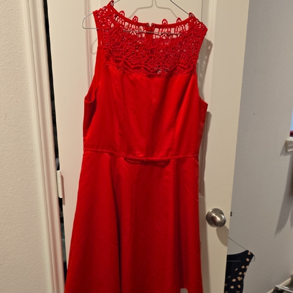 Nikibiki Red Lace Dress - Picture 1 of 7